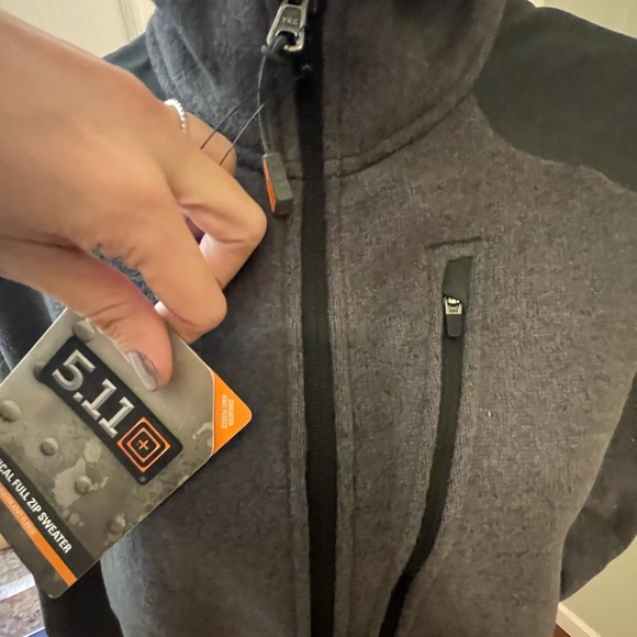 TACTICAL FULL ZIPPER SWEATER - Picture 8 of 11